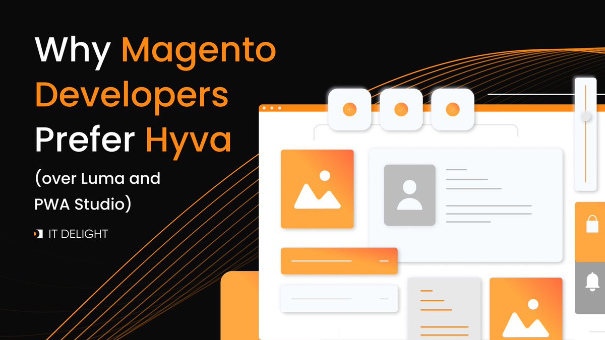 it_delightcom's tweet photo. "Why Magento Developers Prefer Hyvä over Luma and PWA Studio"📚
Igor Iemelianov delves into why @hyva_io , a new frontend technology for Magento, is gaining popularity among developers and merchants.
🔽https://t.co/iM2BOCajG8
#Magento #Hyvä #Luma #PWAStudio #Ecommerce https://t.co/EkX4f76v37