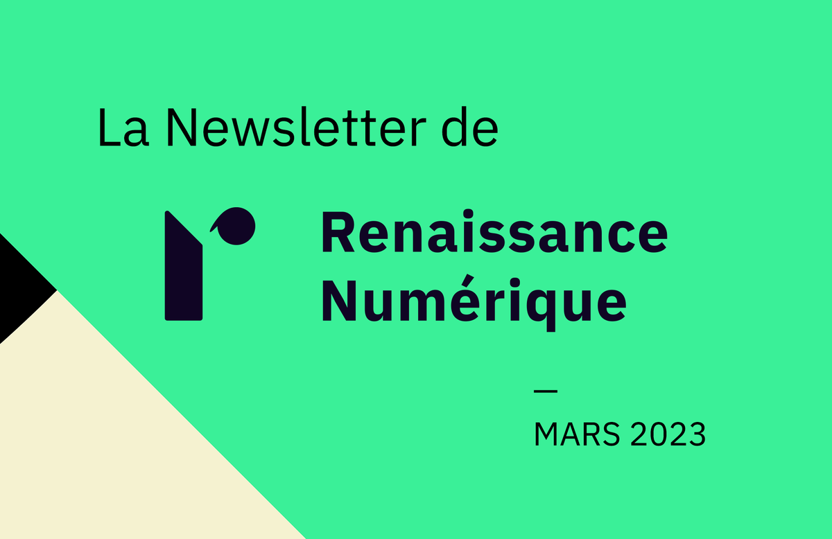 RNumerique's tweet image. Dans la newsletter de @RNumerique ce mois-ci :

Retour sur notre échange avec @catchthewhistle sur la #TransfoNum et ses enjeux politiques ▪️ RDV le 18/04 pour une rencontre #ASDN avec Anne Alombert et le 30/05 avec @hubertguillaud ! 

Bonne lecture ! ⤵️
mailchi.mp/renaissancenum…