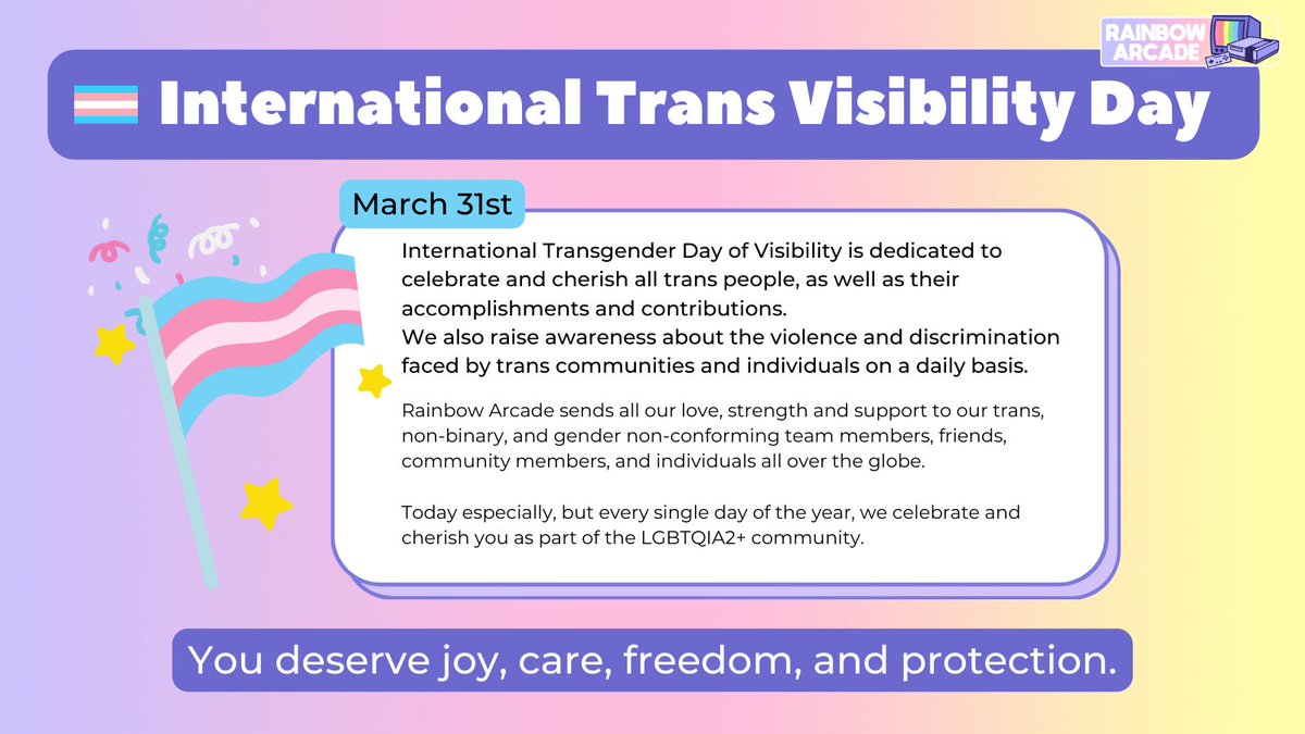Rnbw_Arcade's tweet image. #TDOV2023