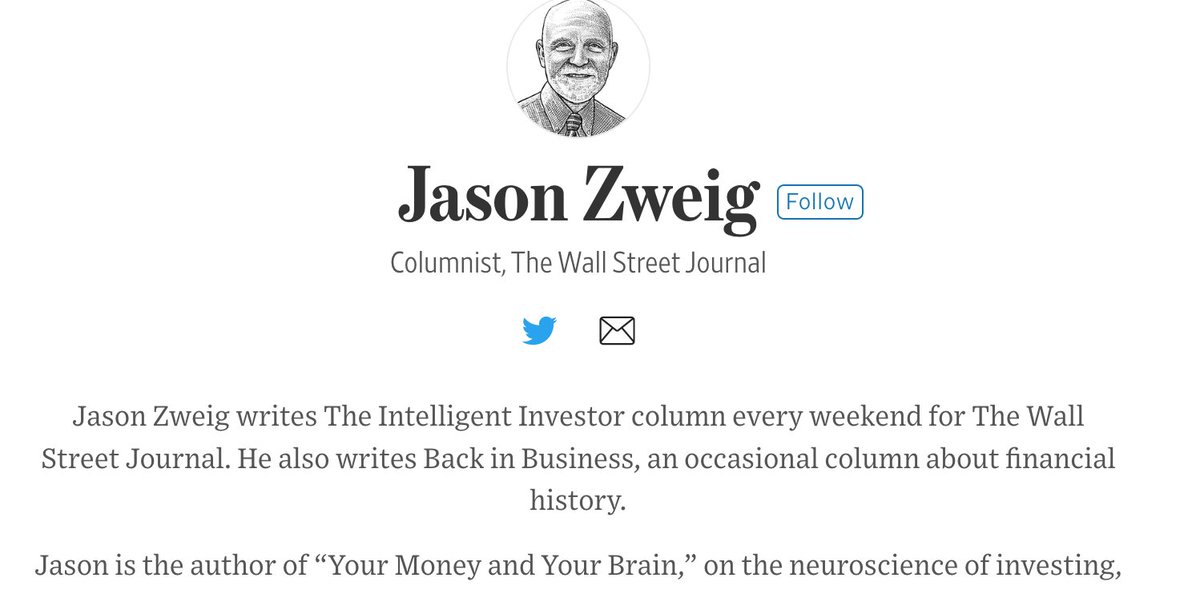 《华尔街日报》理财专栏作家杰森-茨威格 (Jason Zweig) 
曾向读者推荐过5本个人理财方面的书籍，有趣而且烧脑。
我给大家分享一下。
点评大部是他的观点，我做了编辑调整。

华尔街常说，你只能获得应得的回报。
意思是投资回报来自于大量的功课，稳定的情绪和保持谦卑。输赢自有定数，怪不得别人。1/