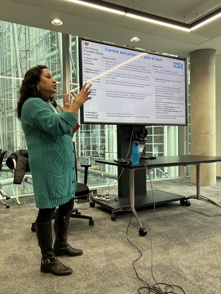 Sarahmorph's tweet photo. Fascinating insights into health and healthcare inequalities in CJS @CNWLNHS  at our health and justice academic day. https://t.co/rxxGVCsrCP