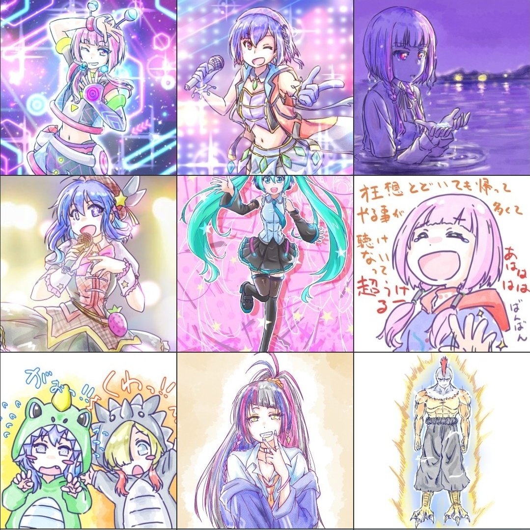 #今月描いた絵を晒す

今月は39枚でした
逃げ切りのように今描けてませんが
描ける時に描いた 
