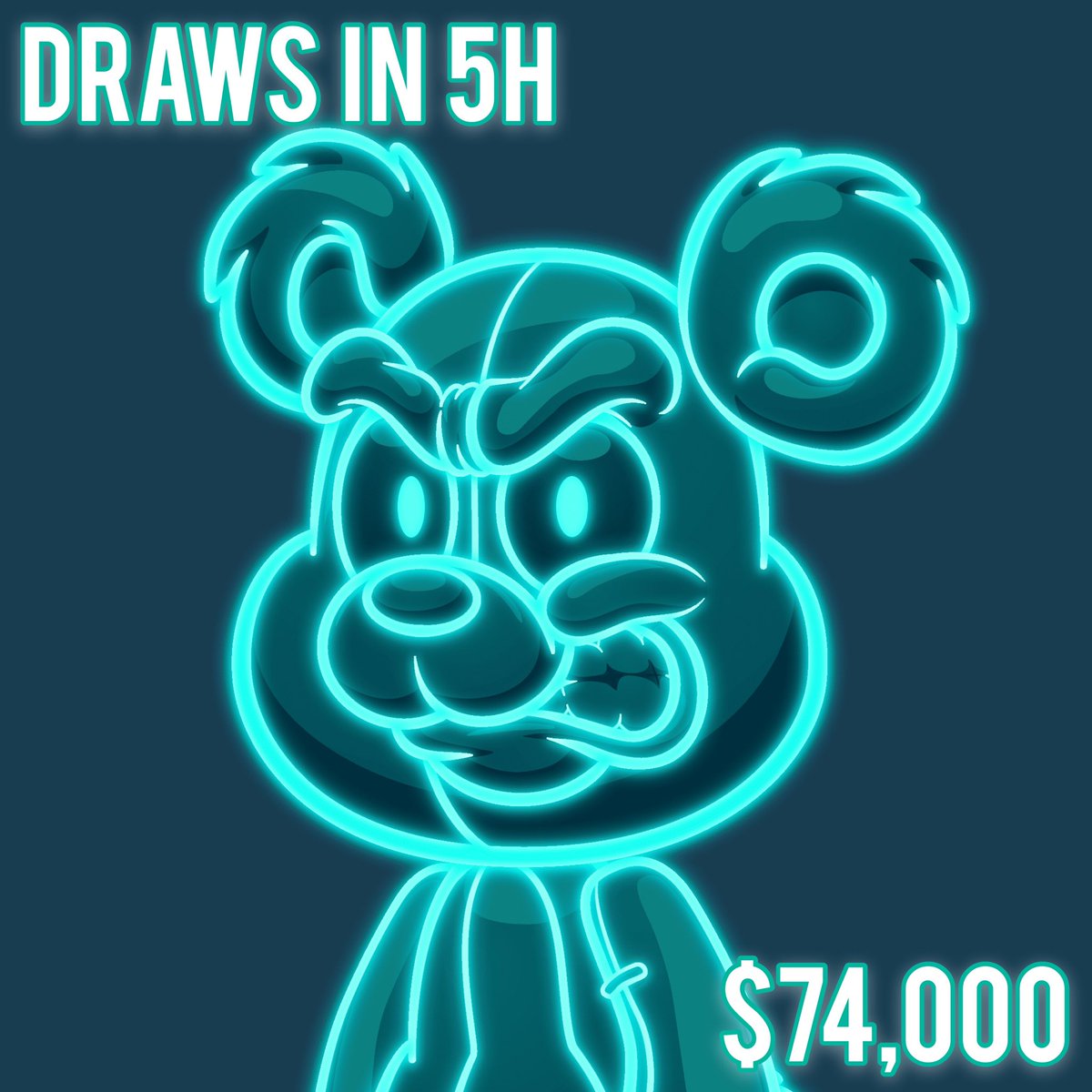 🚨 ULTRA RARE KILLABEAR 🚨

UNDER 5H ⏳ until my partner <a href="/Meta_Winners/">MetaWinners NFT</a> KillaBear #2448 ($74,000) draws &amp; ONLY 325 people currently have a chance to win 👀

1 FREE entry for Give Away 👇

- Like &amp; RT + Tag 3 friends to be eligible

Enter HERE: metawin.com

#METAWIN