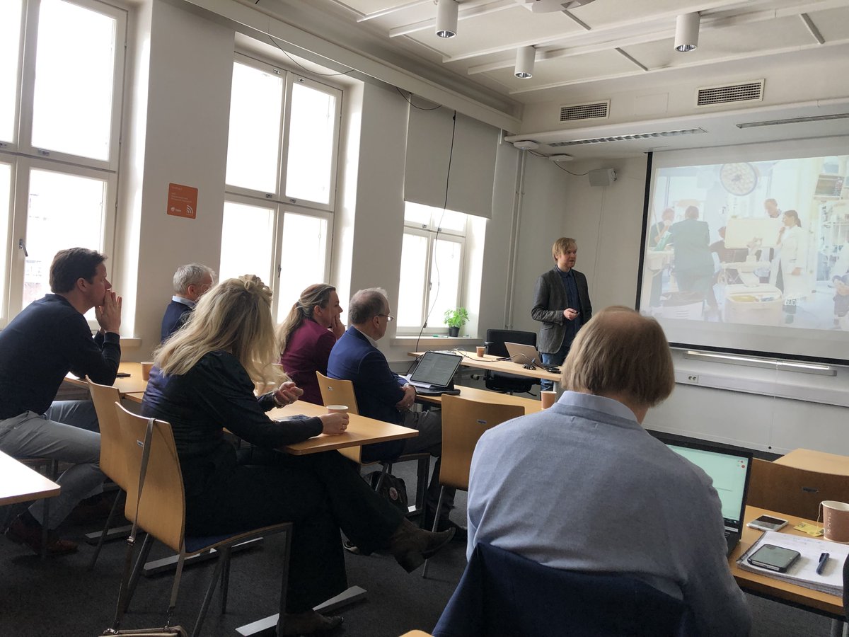 We were happy to pitch <a href="/medicubex/">MedicubeX Ltd</a>'s novel, innovative solution for healthcare automation to the delegation from The Netherlands this morning in Helsinki at <a href="/MariaZeroOne/">Maria 01</a>.

We had a great discussion with the @santeon  delegation, consisting of hospital directors, MDs, and nurses!