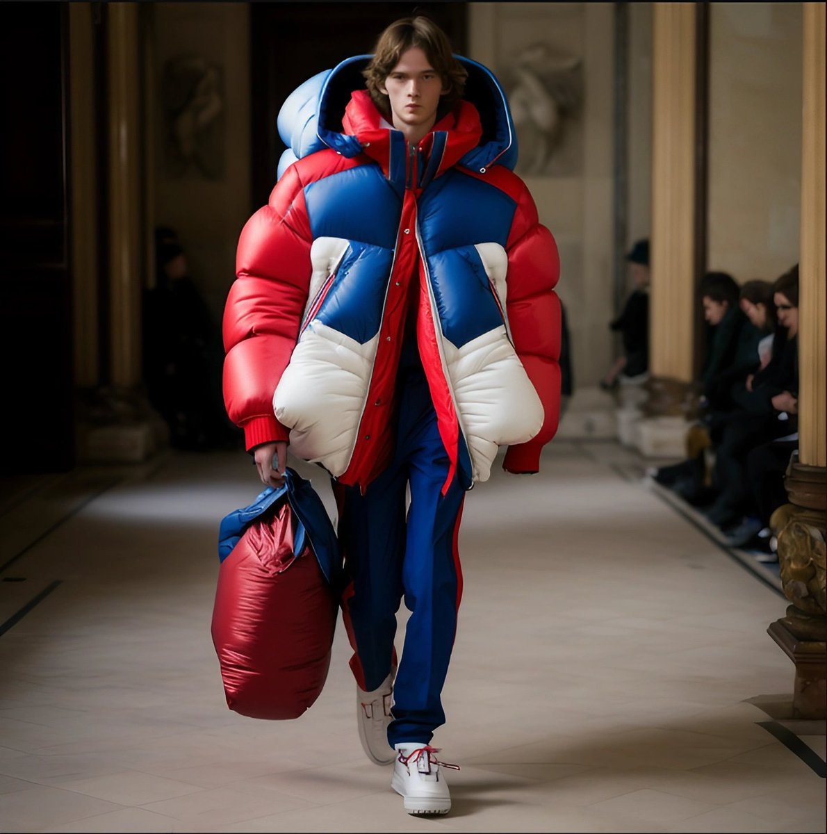 pufflady310's tweet photo. Puff lady @TommyHilfiger @dressxcom
  #aifashion #NFTCommunity #aiartist #AIcommunity #MetaverseFashionWeek #MetaverseAIContest 
#TommyHilfigerAICreator #THXDRESSXAI #pufflady https://t.co/yjUIwrbUYK