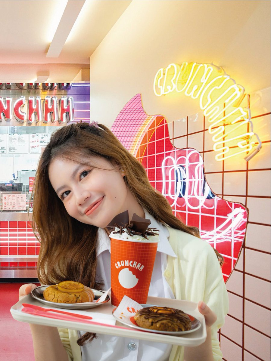amazing_npp's tweet photo. Crunchhhbkk🍪
โปรโมชั่นพิเศษสำหรับแฟนๆของจ๋า เพียงโชว์โพสของจ๋าที่ร้าน รับส่วนลด 10% เมื่อซื้อ Belgian Choco Banana Milkshake หรือคุกกี้ 2 รสใหม่ ตั้งแต่ 2 ชิ้นขึ้นไป เริ่ม 1 เมษา - 30 มิถุนายนนี้นะคะ
#crunchhh #crunchhhbkk
#JajaNapaphat #BungeeJaa https://t.co/afFFA4vFfr