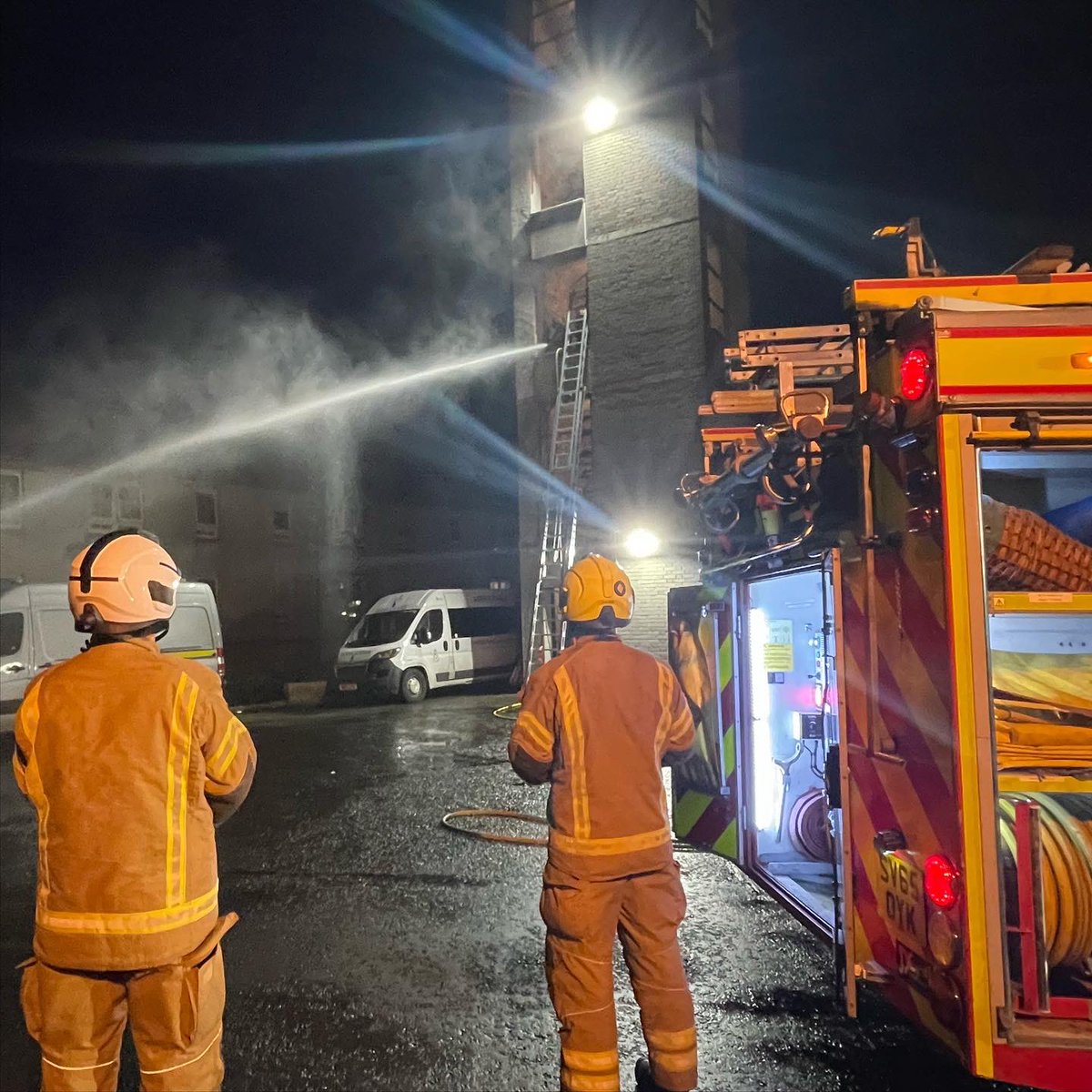 Linlithgow Fire Station tweet media