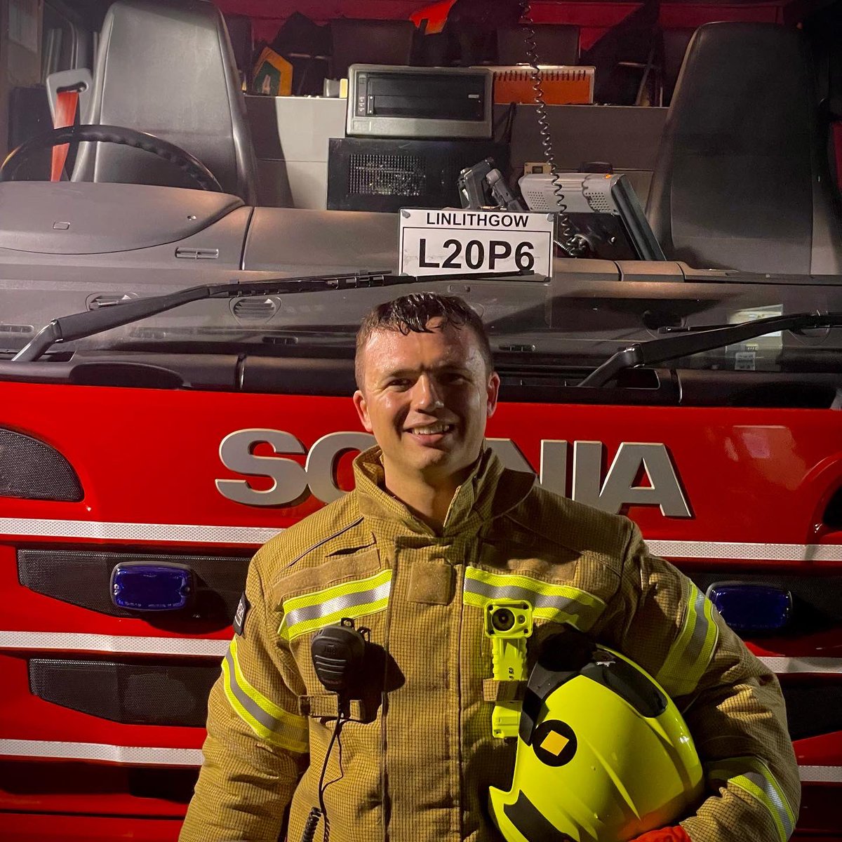 Linlithgow Fire Station tweet media