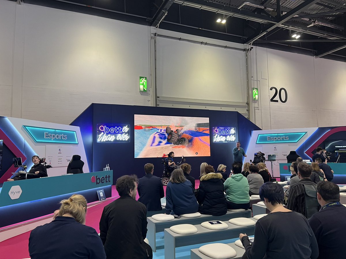 bry_journalism's tweet photo. Always lovely to see the @TheNationalStar team and see adaptive tech in action! 

This is exactly the sort of content esports needs to show that is it well and truly for all! 🫡

@SimonSbarnett does so much incredible work! https://t.co/fwLtn6kH7S