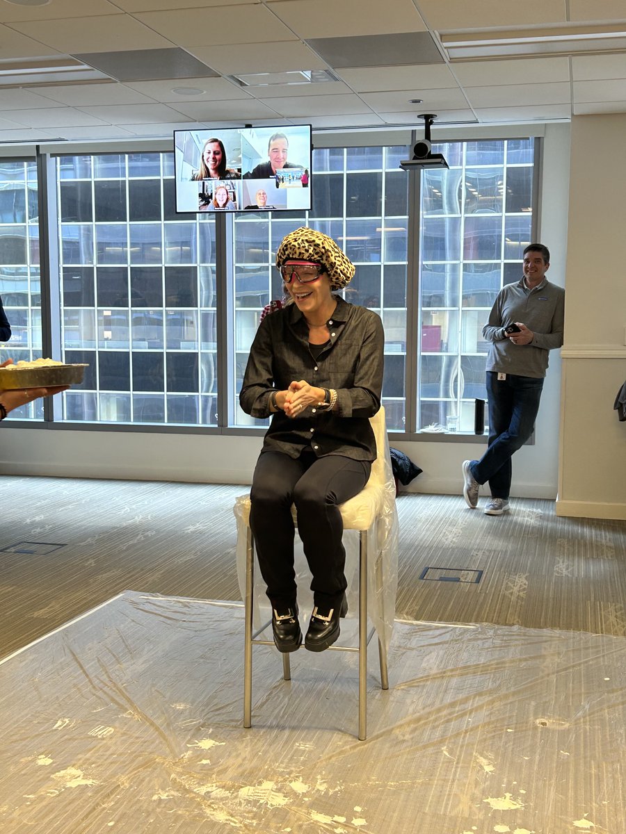 Got pie’d yesterday for a really great cause during the second annual @PwC US Pie-a-Partner event! To help raise over $31K for @DressforSuccess and other Chicago nonprofits doing impactful work in our community with our PwC family was nothing short of incredible!