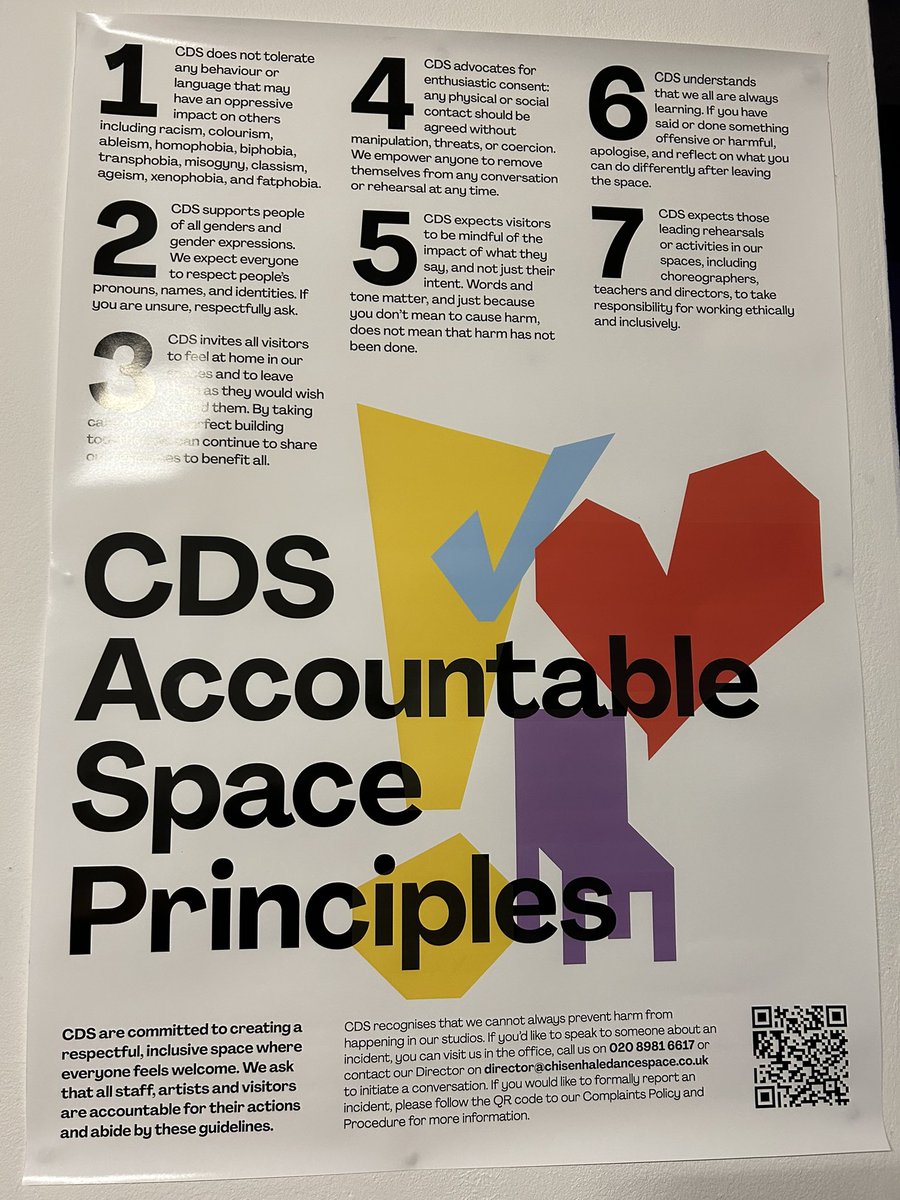 A heart warming evening @ChisenhaleDance’s AGM a few days ago. Too busy catching up with people to take many photos, but my heart is full for this organisation that rides the waves of change with grace. 💗
Exciting new governance models coming up. 
👀Watch this space!