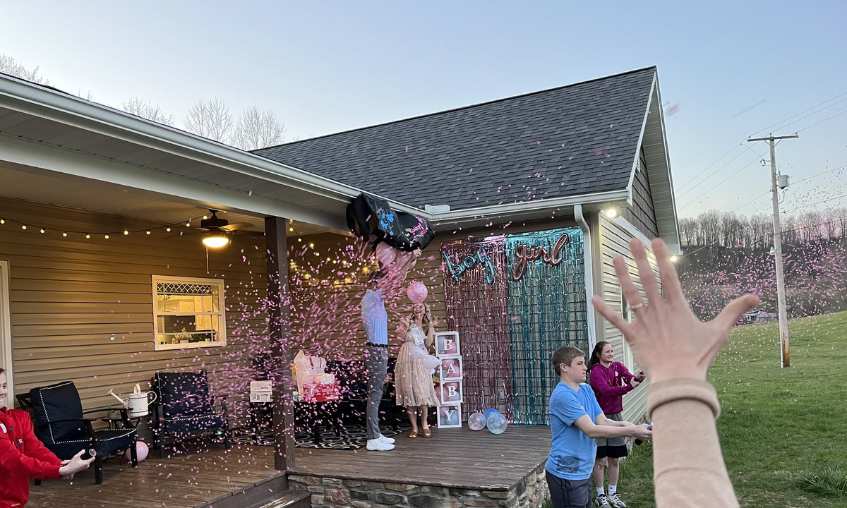 Scott_Pauley's tweet photo. So we are going to be Papa and Nana to…a granddaughter! We had a great time celebrating with @ayitsmorgan and @TheIsaacJYoung last night. Coming August 2023. Congratulations to the Youngs! https://t.co/SfVigaUpyO