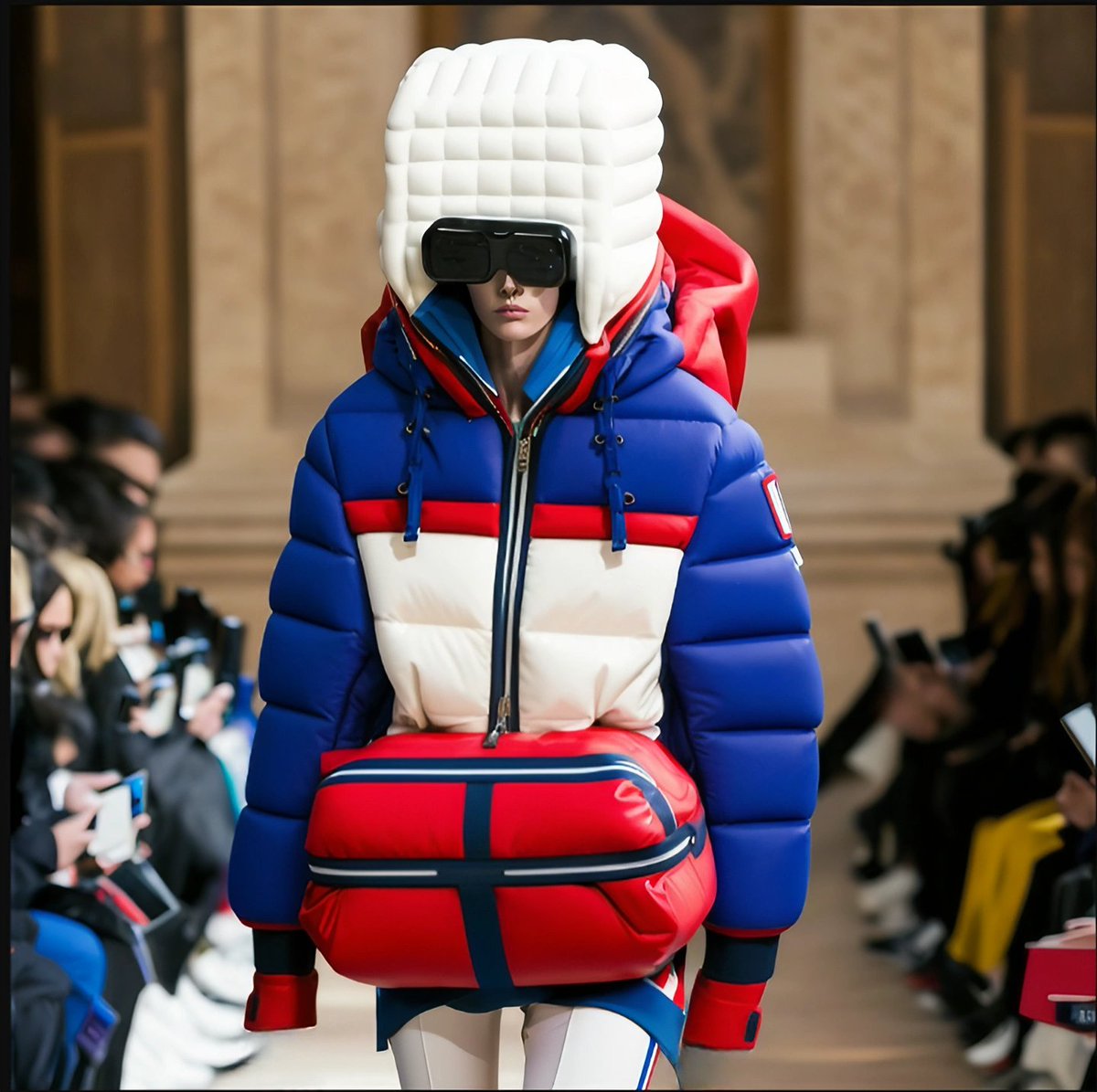 pufflady310's tweet photo. PUFFER @TommyHilfiger @dressxcom
  #aifashion #NFTCommunity #aiartist #AIcommunity  
#TommyHilfigerAICreator #THXDRESSXAI https://t.co/qOQo697BDP
