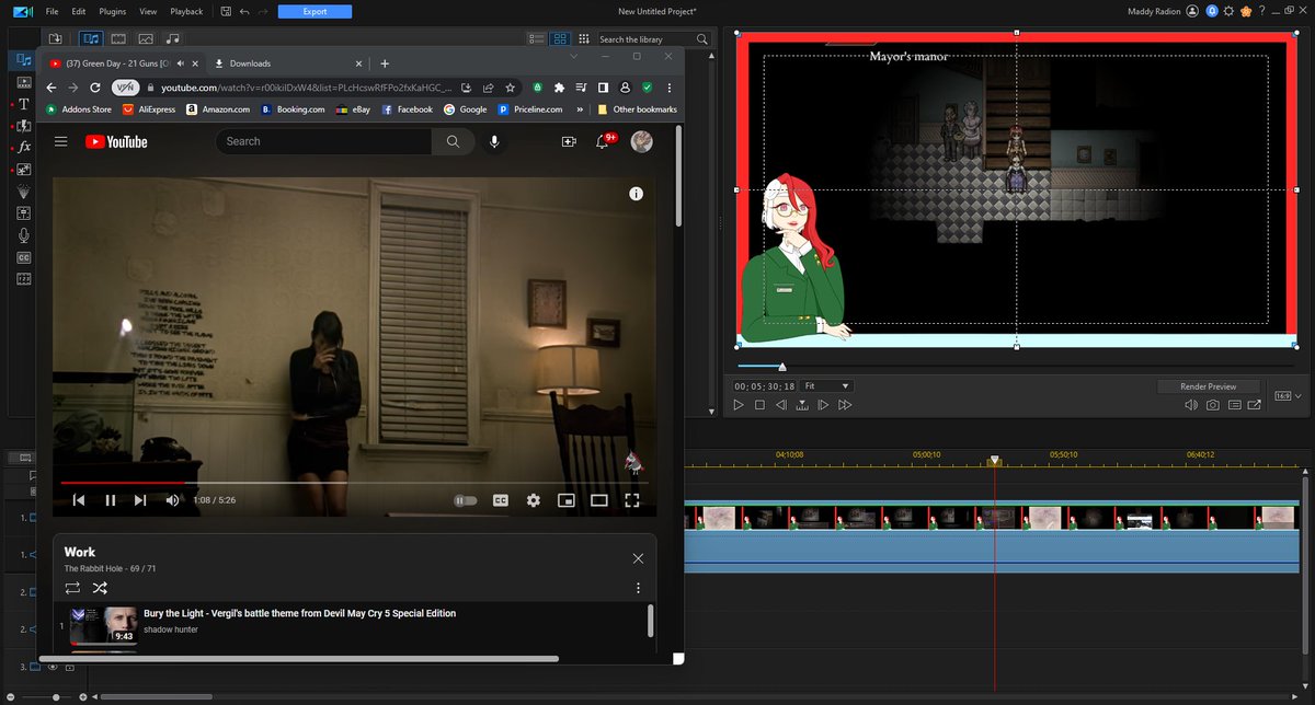 Heres a snapshot of My life as a #streamer Gonna be spending alot of time Editing this Big one

#Vtuber #editing #FearandHunger #insidelook