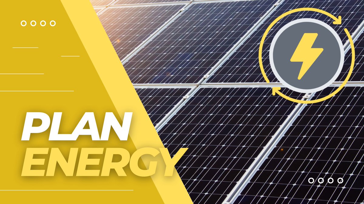 PlanEnergyToken's tweet photo. Welcome to Plan Energy - a rewarding and sustainable ecosystem⚡️

We are combining Solar Energy and Blockchain Technology to create a more sustainable future!🌍
––
#Planenergy #Solarenergy #Sustainable #Ecosystem #Ethereum #ETH #Blockchain https://t.co/JGyeRjAowy