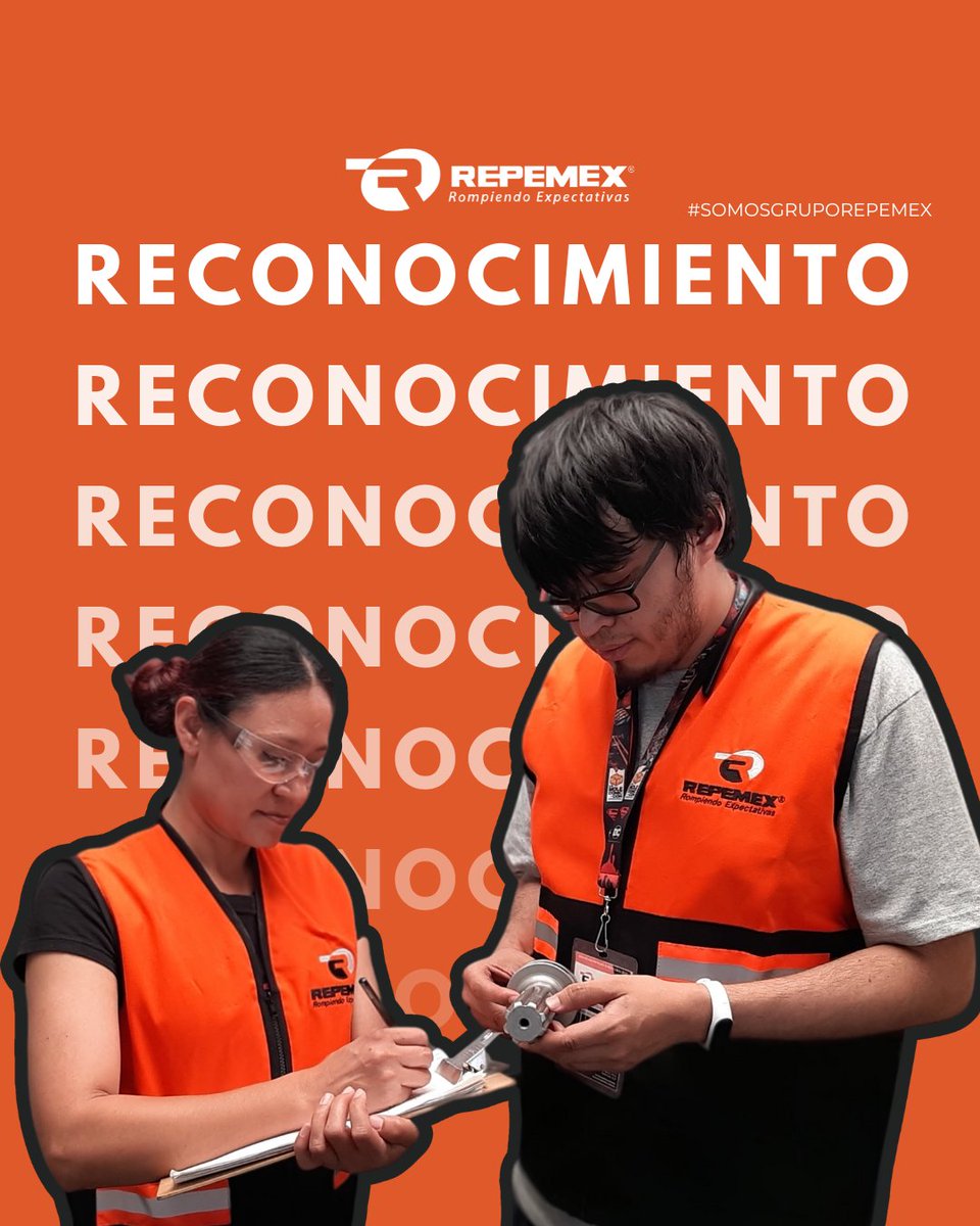 REPEMEX_'s tweet photo. En Grupo REPEMEX RECONOCEMOS el trabajo y labor que hace cada uno de nuestros colaboradores, sin el trabajo de cada uno de ellos nada sería posible. 

¡Visita nuestro sitio web y conoce más! 💻📱 https://t.co/iAJJpGion8 https://t.co/FQA1UWRnmR