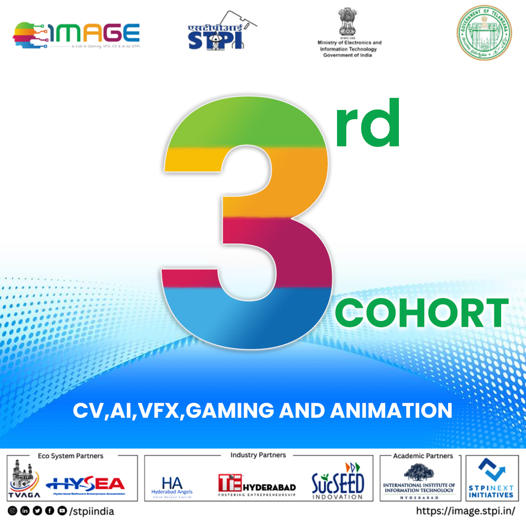 STPIIMAGECOE's tweet photo. The third cohort of startups chosen by IMAGE CoE are now primed and ready to embark upon their entrepreneurial journey

@arvindtw @STPIIMAGECOE @stpiindia

#STPIINDIA #imagestpi #imagecoe #startupindia #gaming #AI #ComputerVision #Entrepreneurship #Hyderabad #India https://t.co/32MdMgZNgP