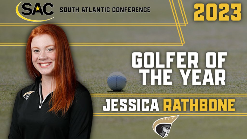 SAC_Athletics's tweet photo. ⛳️𝗪𝗼𝗺𝗲𝗻'𝘀 𝗚𝗼𝗹𝗳 𝗔𝗹𝗹-𝗖𝗼𝗻𝗳𝗲𝗿𝗲𝗻𝗰𝗲

South Atlantic Conference 2023 Women's Golf All-Conference Teams Released; Anderson's Rathbone, Gooding, and Moore Take Home Major Awards 

📄: https://t.co/EPovsQBbGR 

#MakeSACYours #SACWGOLF https://t.co/8GtRfnTBq4
