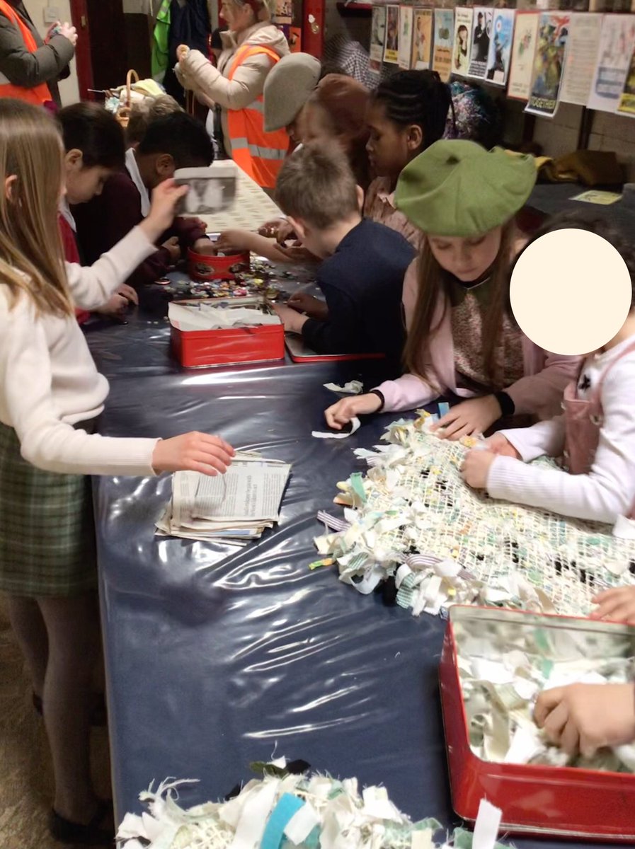 KHPschool's tweet photo. As the Fabulous Finish to their current topic, Curie Class travelled back in time to the 1940s to experience what life would have been like as an evacuee at Holdenby House. We learnt about rationing, how to ‘make do and mend’ and got to sit in an air raid shelter. A fantastic day https://t.co/bgbfpWG33B