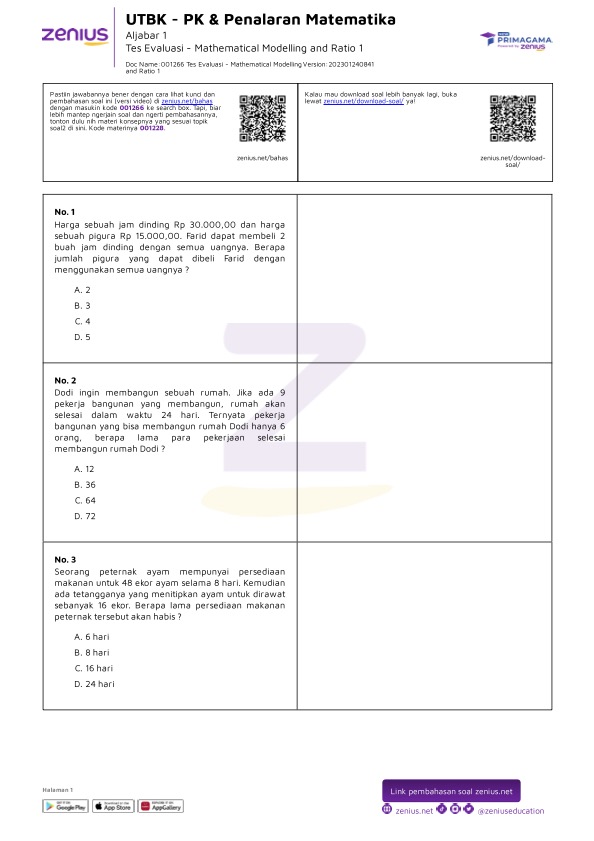 zeniuseducation's tweet photo. Buat yg gagal SNBP dan pengen ngejar UTBK-SNBT dengan waktu tersisa, salah satu cara paling efektif adalah banyak2 latsol.

Di Zenius, ada puluhan set latsol yg bisa lo download secara GRATIS dalam bentuk PDF.

Linknya: https://t.co/1waY8QIzDm

Semoga bermanfaat yaa. 🙂🙏 https://t.co/jhe2IBA40n