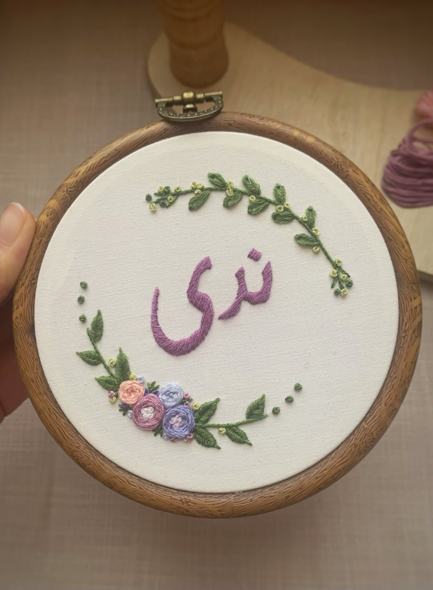 nmnm02020's tweet photo. عودة بسيطة بعد انقطاع فترة عن التطريز ✨ https://t.co/3uOsGa7qCt
