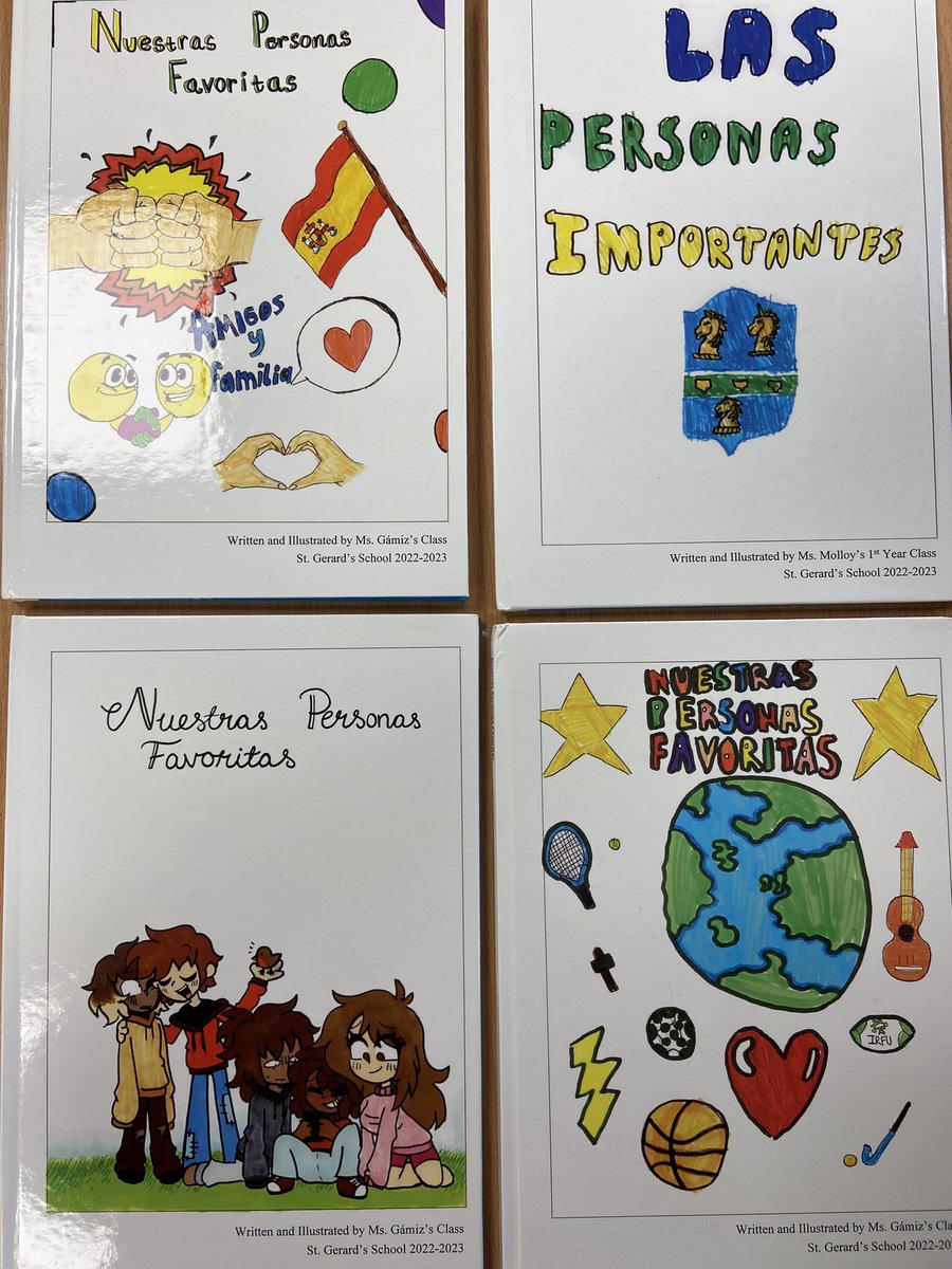 StGerardsSch's tweet photo. Weโll done @StGerardsSch #StGS1stYear #StGSSpanish on your great initiative creating your own Spanish Book ๐ ๐ช๐ธ Looks fabulous ๐ #OurClassBook https://t.co/FtM0rnvFTo