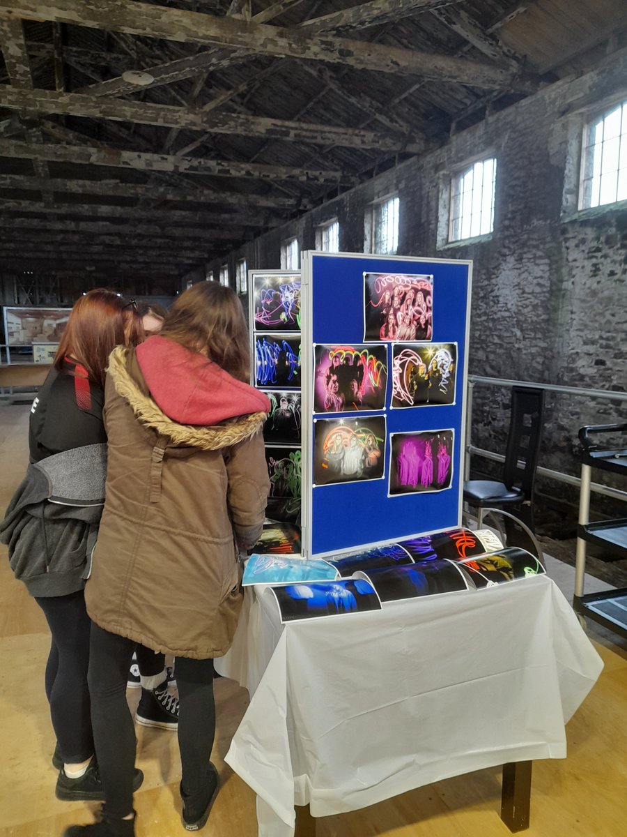 📸We welcomed pupils from @CoedcaeSchool and @Ysgol_Strade to the Goods Shed today celebrating the amazing work they have created. The photography course was run in partnership with Coleg Sir Gar, Communities for Work+ and Fusion. A big thank you to pupils from both schools!📸