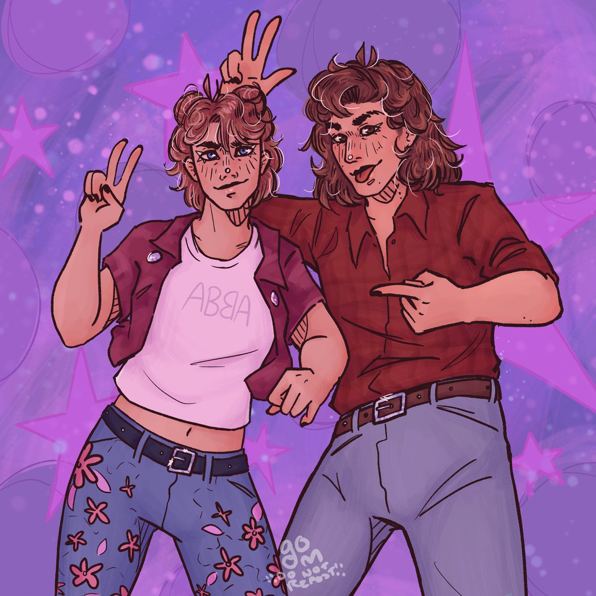 IT IS END OF PLATONIC STOBIN MONTH! :(
them in the 90s >:D 💖
-
#steveharrington #robinbuckley #stobinmonth #StrangerThings #StrangerThingsfanart