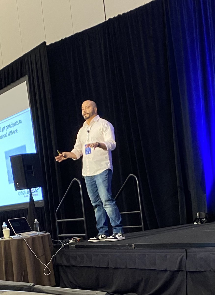 “Do the things you want your students to do.” ENGAGE them. Let them move. <a href="/CoolSpeak/">CoolSpeak, LLC.</a>