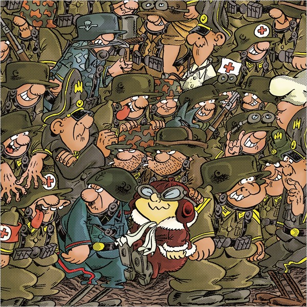 fumettologica's tweet photo. Oggi, nel 1941, nasceva Bonvi, leggendario fumettista creatore delle Sturmtruppen. Per l’occasione pubblichiamo un’intervista del 1974, mai ripubblicata fino ad oggi, in cui Bonvi racconta il suo lavoro e il suo rapporto con i critici e la censura.⁠
👉 https://t.co/zoVEZ0jzjG https://t.co/02P71oAnh3