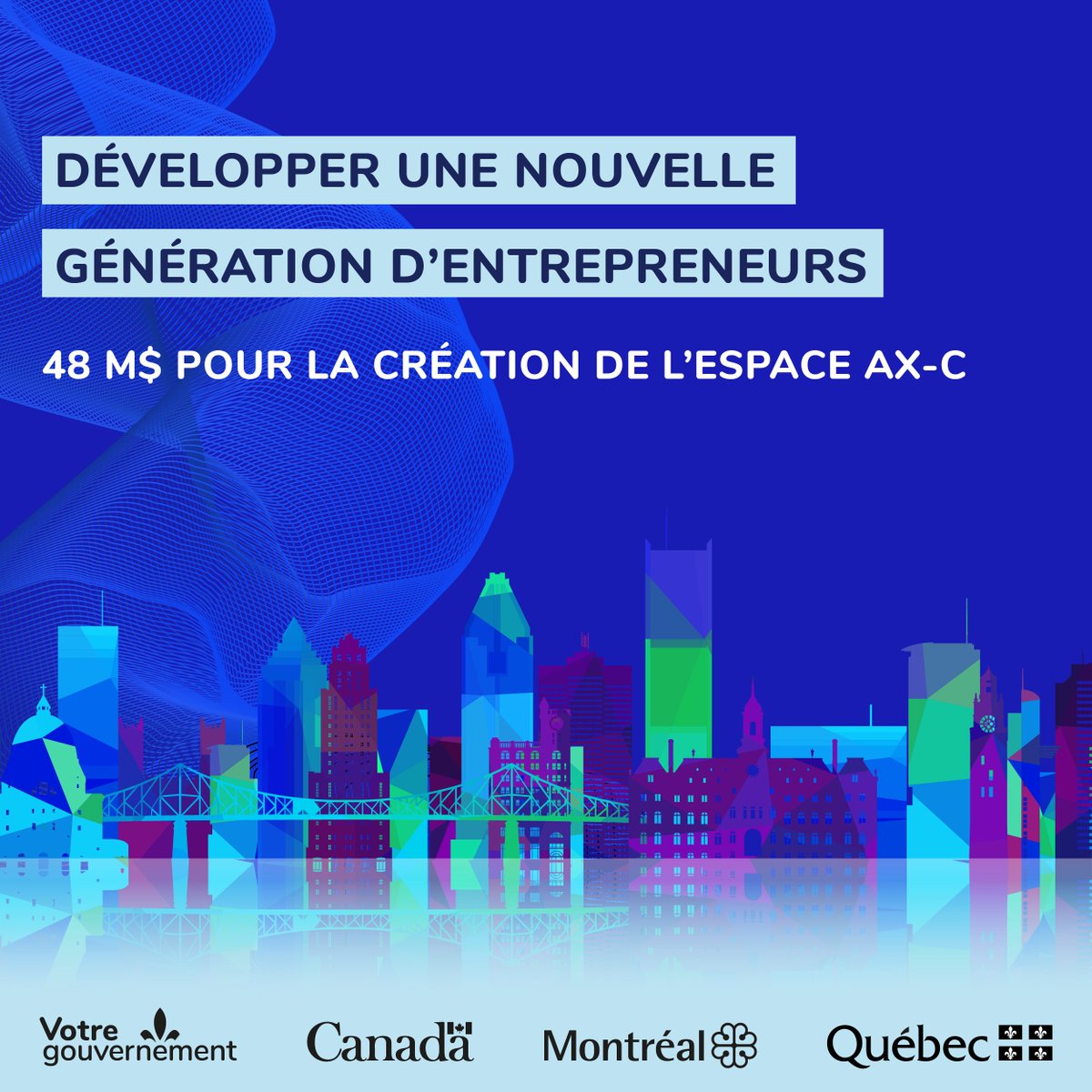 [ COMMUNIQUÉ ]
Création de l’Espace Ax-C pour développer une nouvelle génération d’entrepreneurs
👉 bit.ly/3JZTjtN

#axcmontreal #etsmtl #innovation #SQRI #Montréal #Entrepreneuriat #EntrepreneuriatInnovant #ETS #campus #technologies #incubateurs #accélérateurs