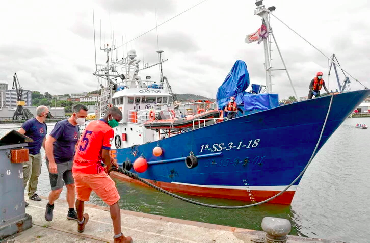 MediabaskInfo's tweet photo. Samir, réfugié en Italie : récit d'un rescapé de l'Aita Mari #Bideak #migrants https://t.co/9xO3is9vFV https://t.co/GBLOAXULEP
