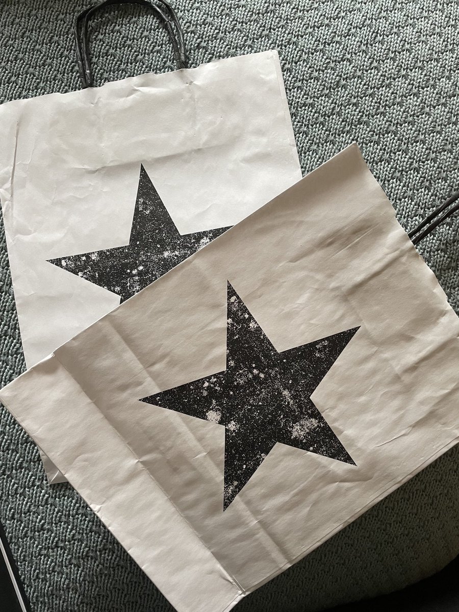 Weird_n_Gilly's tweet image. One day I’ll disappear under a pile of Bowie related bags and boxes I just can’t let go off ⚡️✨ #DavidBowieIs #Brooklyn #DBIs ##BowieCollection