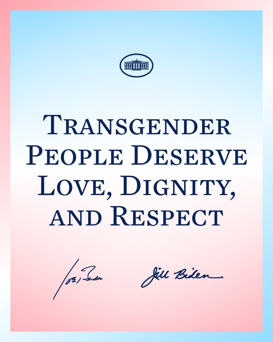 On Transgender Day of Visibility, we want you to know that we see you just as you are: Made in the image of God and deserving of dignity, respect, and support. We'll never stop working to create a world where you won't have to be brave just to be yourself.