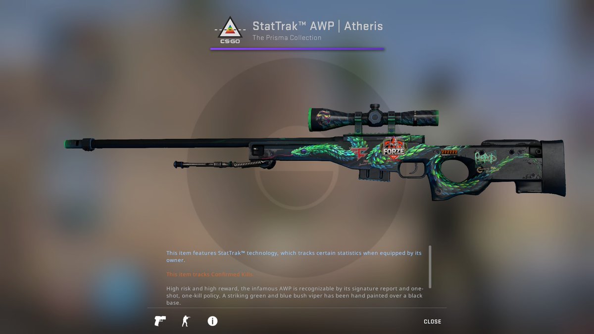 AWP  Atheris (Factory New) - CS2 - Skinport