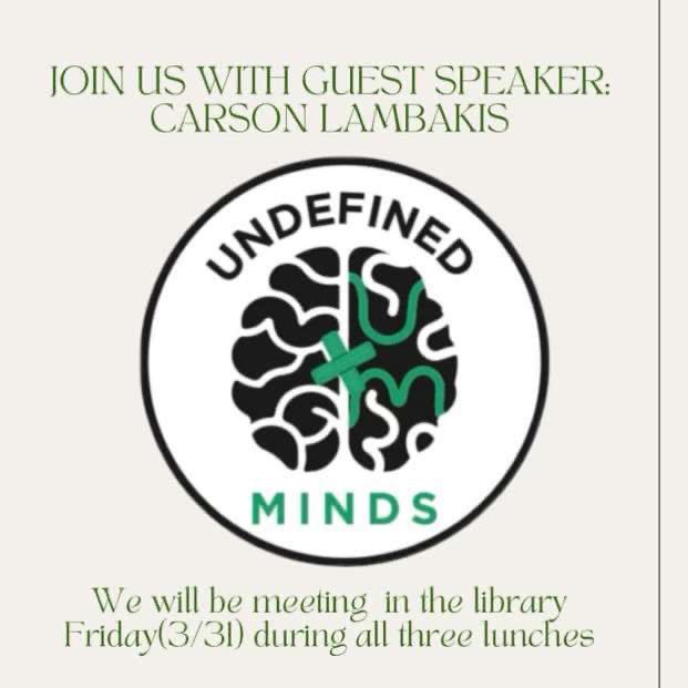 Carson Lambakis ⛹🏻♂️ (@carsonlambakis) on Twitter photo Come join us today at Yukon High School during one of the following times below!
4th- 10:56 to 11:59
5th- 12:00 to 1:02
6th- 1:08 to 2:05
Looking forward to seeing you there! 💚
<a href="/Undefined_Minds/">Undefined Minds</a> Come join us today at Yukon High School during one of the following times below!
4th- 10:56 to 11:59
5th- 12:00 to 1:02
6th- 1:08 to 2:05
Looking forward to seeing you there! 💚
<a href="/Undefined_Minds/">Undefined Minds</a>
