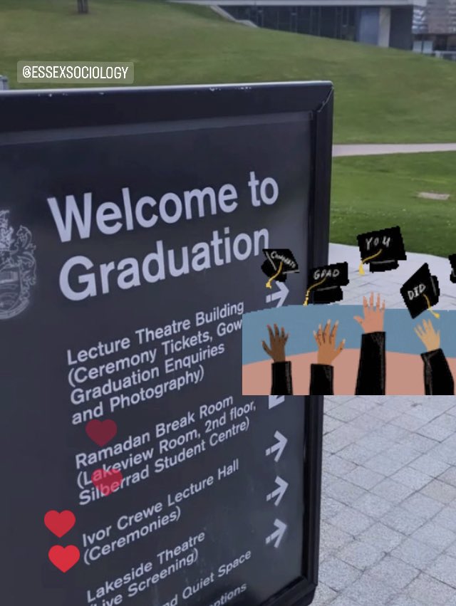 A fantastic graduation day as always at the @Uni_of_Essex - congratulations in particular to all our UG and PGT/R students in sociology and criminology, well done to you all! 🥳🎓 @essexsociology @WeareCRESI @MigEssex @CGSS_Essex @EssexPostgrads