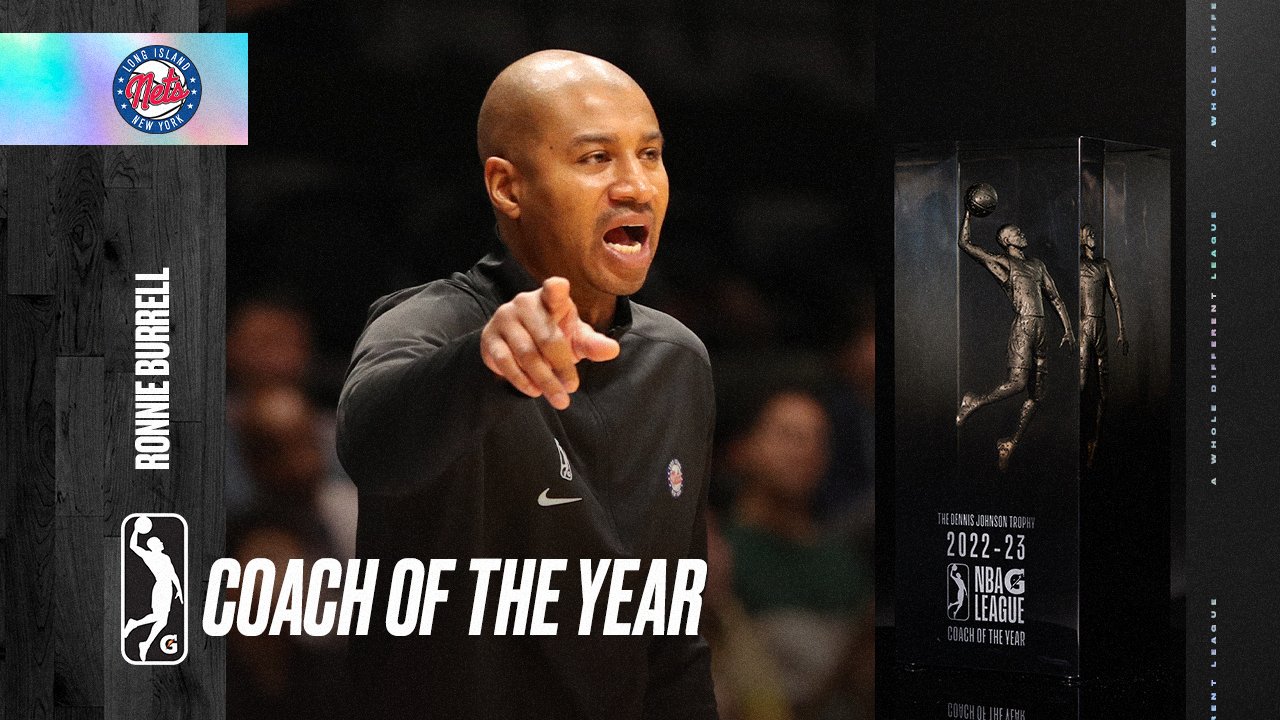 NBA Communications on Twitter "Ronnie Burrell of the Long Island Nets