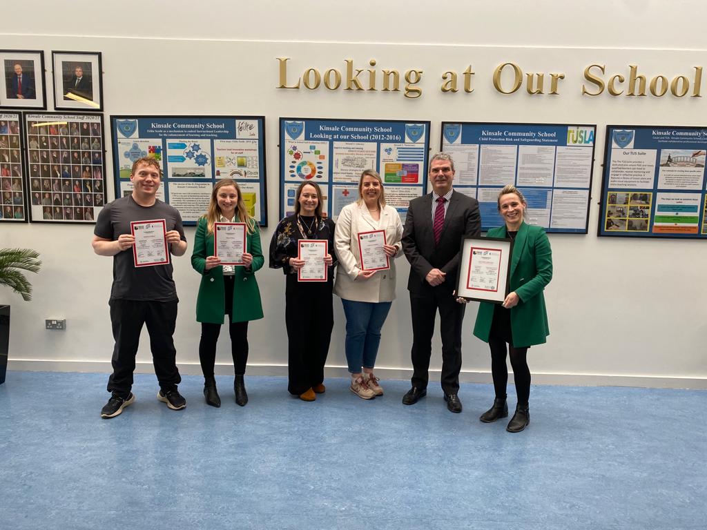 Congratulations to our colleagues, @KinsaleCS_ICT, @Diane1256O, @houlihanteach, @CoughlanCA14 and @KathleenMOBrien for the completion of the Teaching and Learning Programme in collaboration with West Cork Education Centre @DalyDympna @AnthonyJMalone and NUI Maynooth.