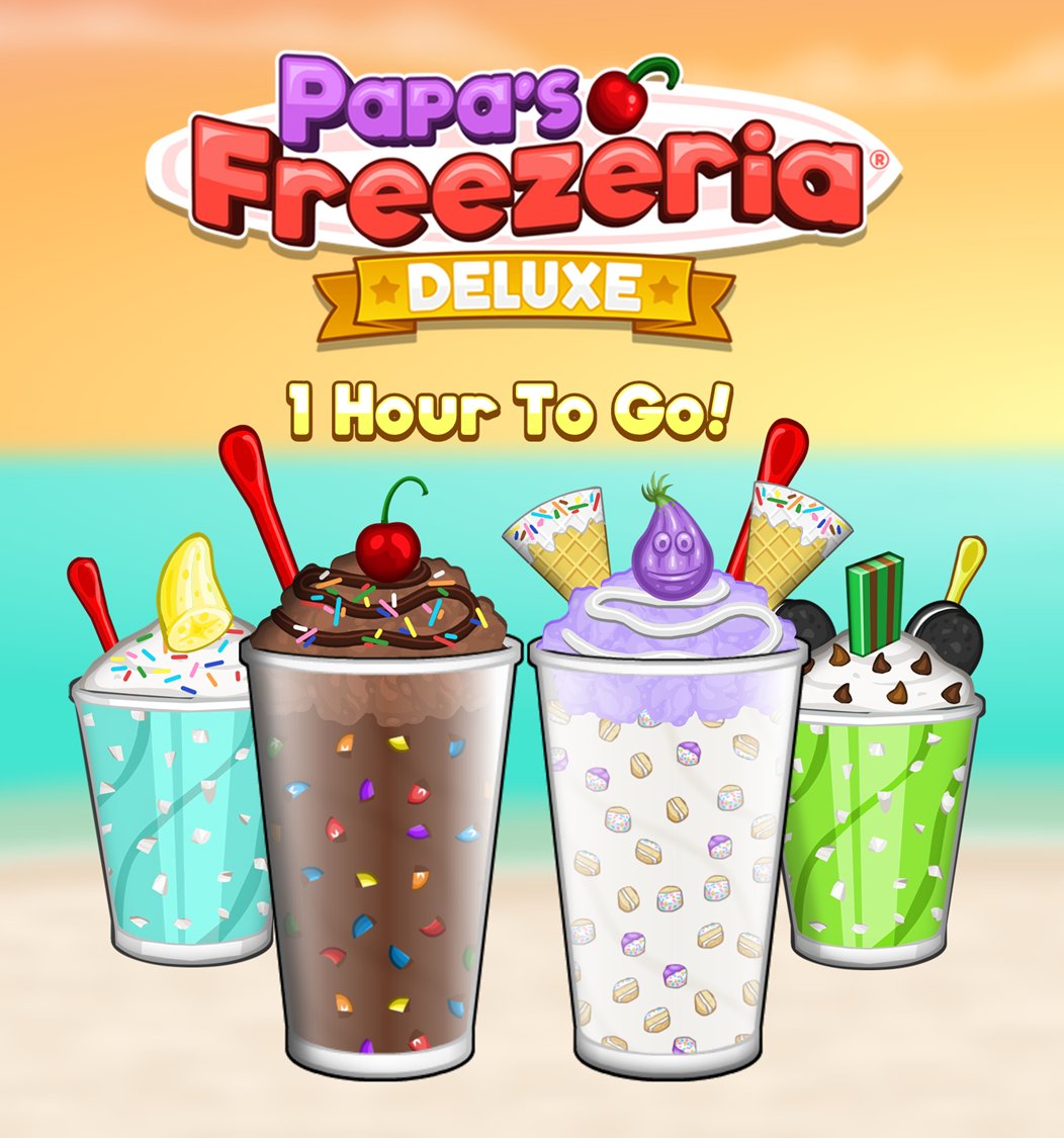 Rudy The Rockstar 🍥 on X: Who's excited for Freezeria Deluxe?  #PapasFreezeriaDeluxe #Freezeria #PapaLouiePals #Freezeria #Flipline  #FliplineStudios #Flipline #Steam  / X