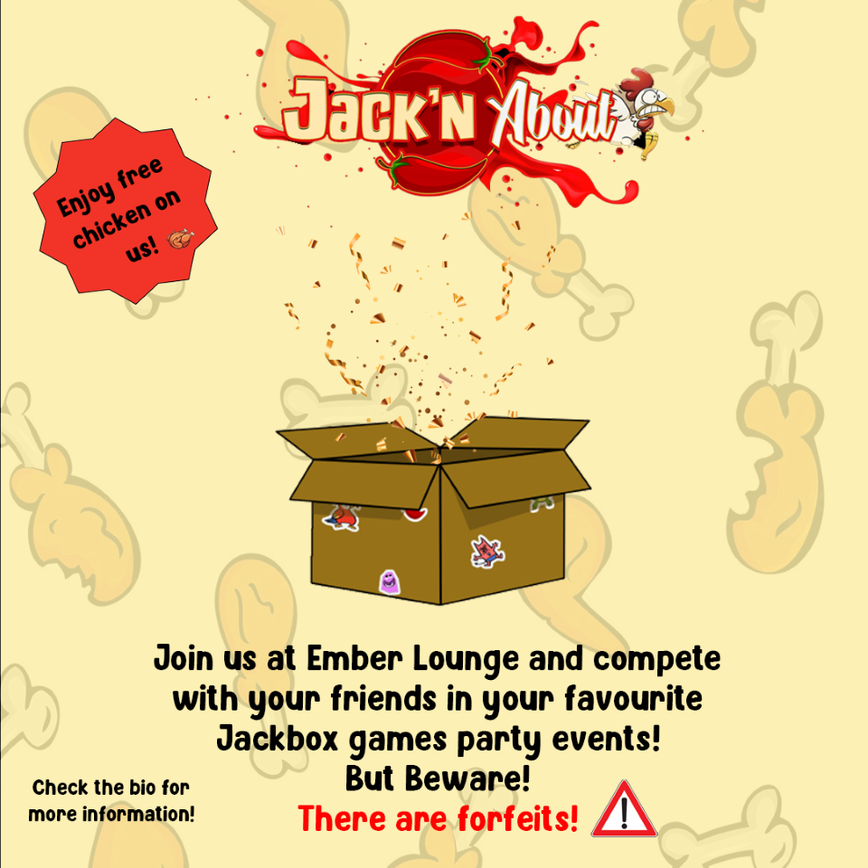 jacknaboutgn's tweet photo. Details finally released:
🔸️Multiple teams of 4go head to head in a tournament.
🔸️Forfeits to be announced...
🔸️Gamemodes so far include Mad Verse City, Quiplash 2, Split the Room and more.
🔸️Enjoy free Chicken Biryani
🔸️Date expected 24th April - 5th May. - TBA https://t.co/P1MoRMADvV