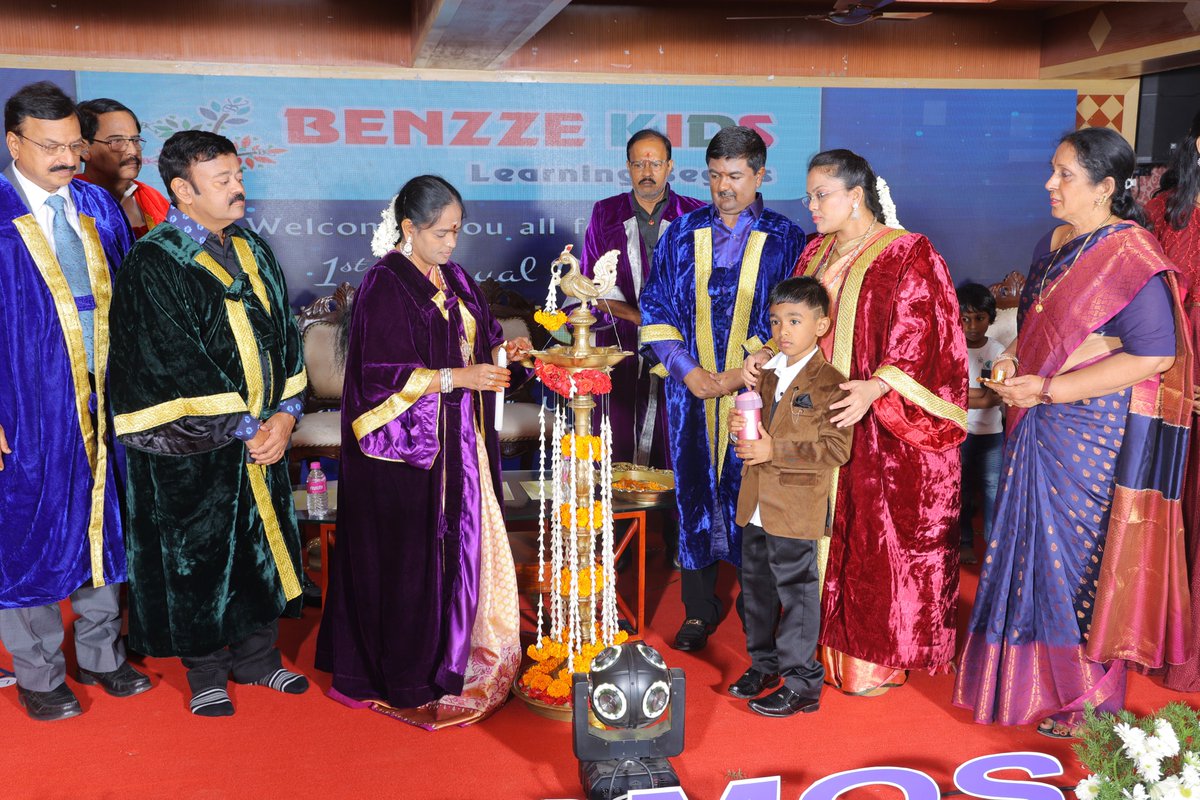 AcsArunkumar's tweet photo. A day filled with fun, laughter, and memories. It was a great privilege to be a part of the Benzze Kids school annual day function and to celebrate the achievements of our young graduates.
#Benzzekids #annualdayfunction #achievements #graduates https://t.co/boUW4FitTR