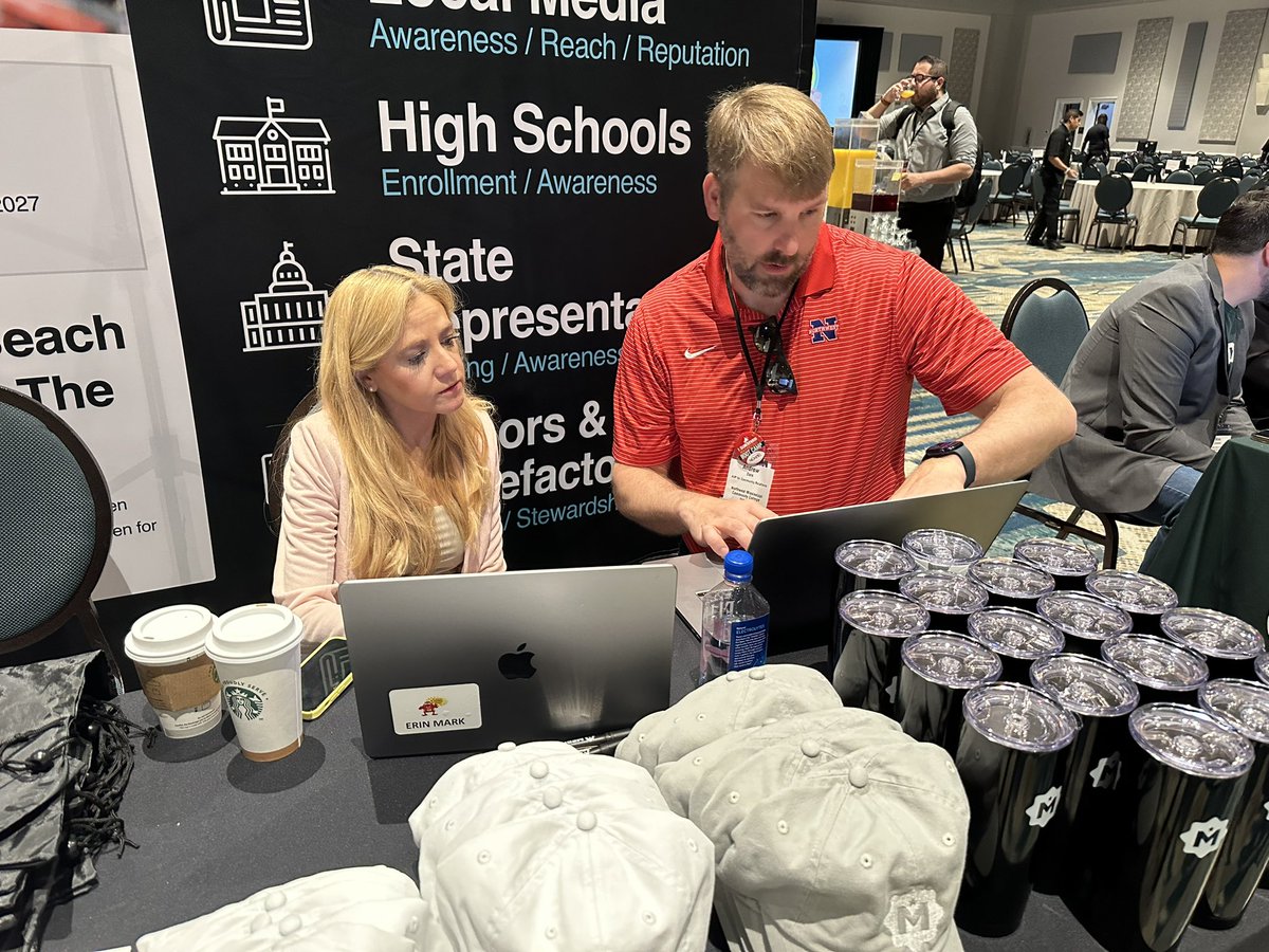 Ready to kick off day 2 at NCMPR National!
.
<a href="/dannallen/">Dan Allen</a> <a href="/ErinEMark/">Erin 👱🏼‍♀️</a> <a href="/ncmpr_national/">NCMPR</a> #ncmpr #highered