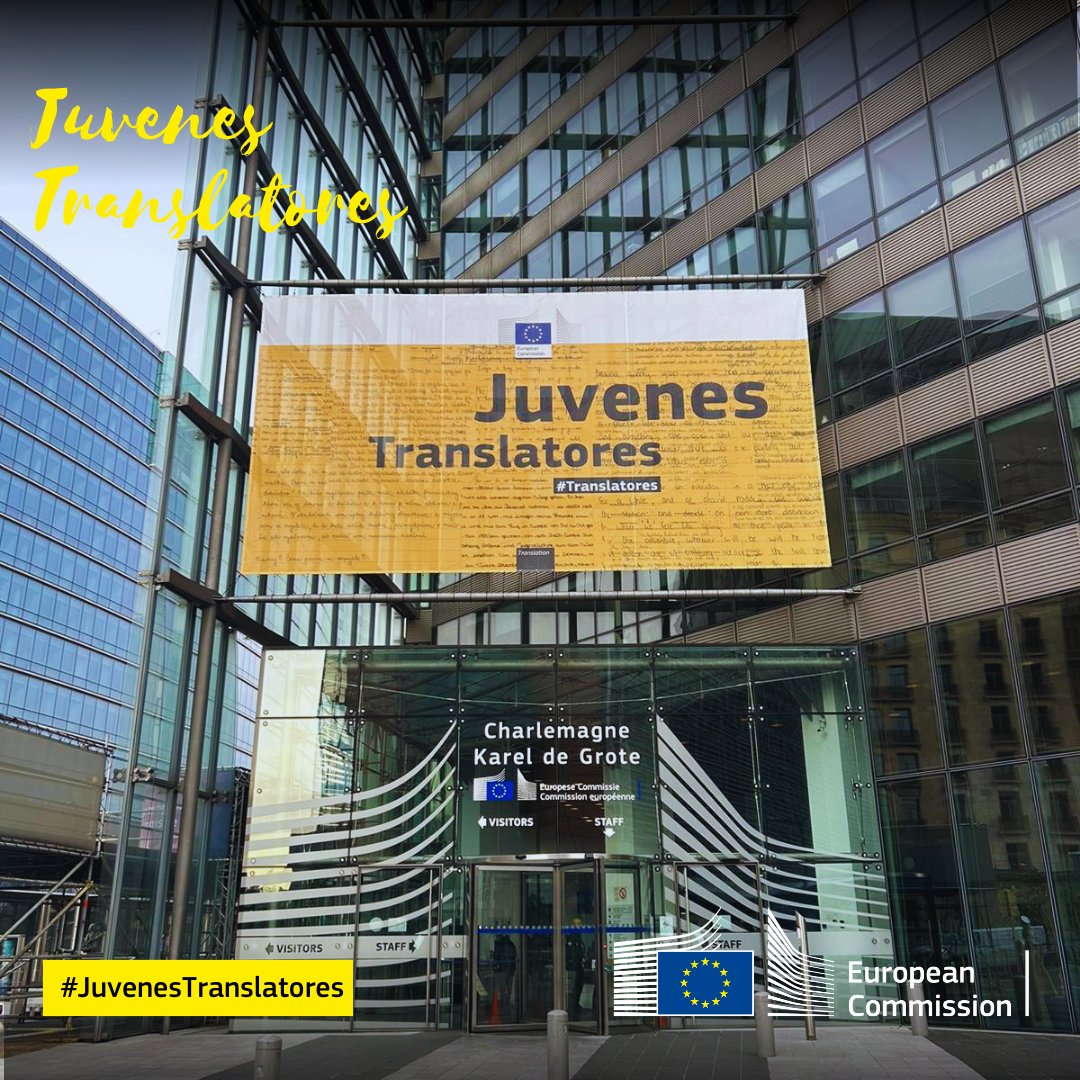 2880 students from 681 schools participated in #JuvenesTranslatores: 27 winners, 287 special mentions, translations in 141 language combinations! Thanks to Commissioner @JHahnEU and Max from our Cabinet supporting the event #awardceremony #xl8 #translation @translatores @DMEU1978