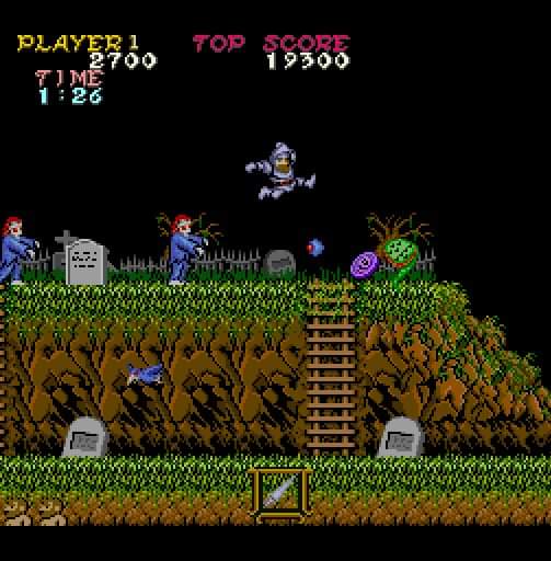 Ghost 'n Goblins...Have a nice Weekend! The #Commodore 64 version was published in 1986 by Elite Systems. Original Pic: Wikipedia #commodore #cbm #vintage #arcade #commodore64 #web3 #console #basic #windows #android #commodore64 #token #videogames #microcomputer #game #8bit