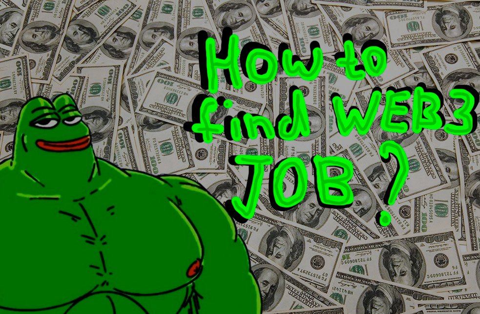ZakersAi's tweet photo. How to find WEB3 job?

🔥 Discover the top Web3 job boards to land your dream job in the crypto &amp; blockchain space.

👩‍💻 In this thread, I'll share these amazing job boards and some useful tips. Let's dive in! 🧵👇 https://t.co/YgKG5pYnBn
