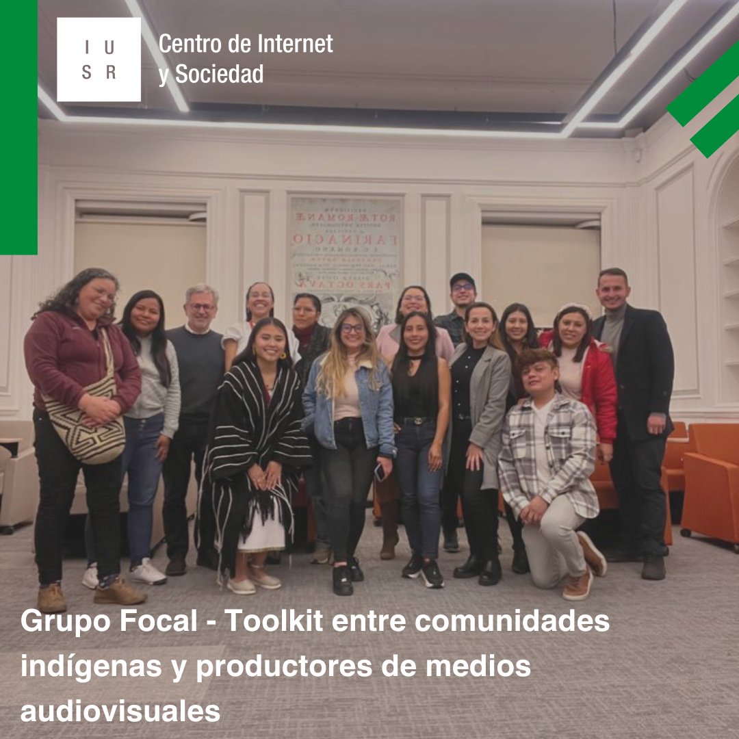 centroISUR's tweet photo. Finalizamos con éxito nuestro Grupo Focal de productores audiovisuales indígenas y no indígenas. Los resultados de este espacio nos permitirán avanzar en la construcción de nuestro ToolKit y  la Convocatoria para materializar todos 
los aprendizajes y etapa de co-creación. https://t.co/oug6rCBOZi