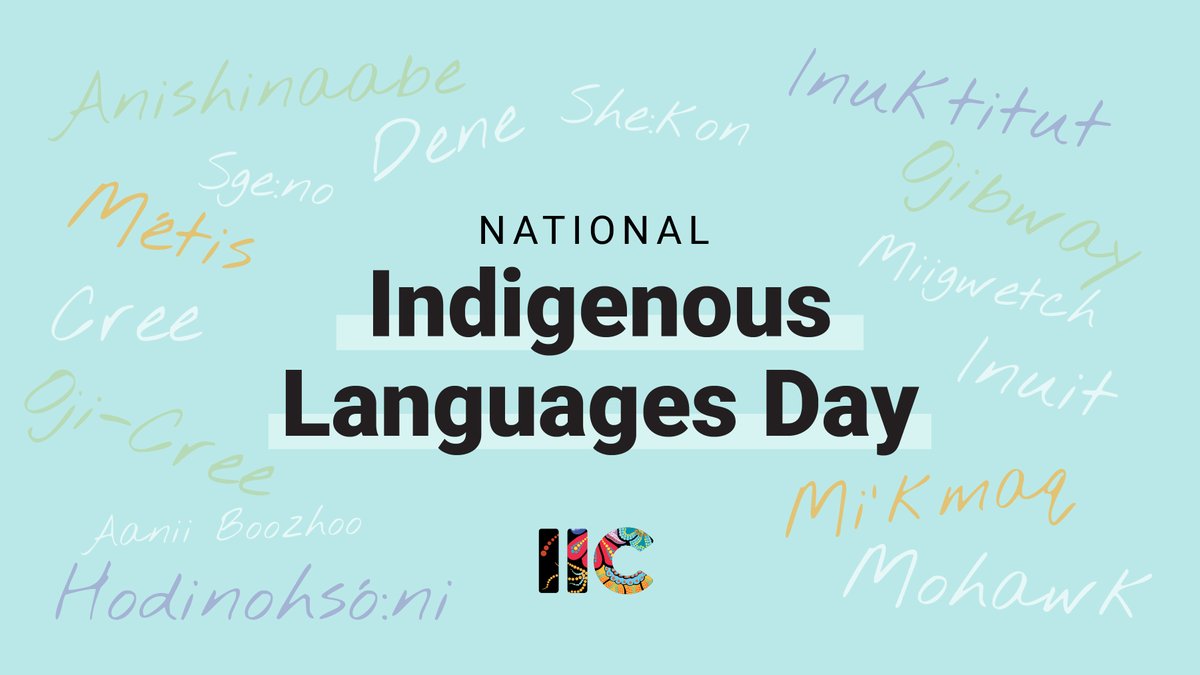 IICOntario's tweet photo. She:kon! Aanii Boozhoo! Today we celebrate & honour the diverse languages spoken by #Indigenouspeople around the world. We recognize our member #IndigenousInstitutes for their astounding language revitalization efforts & impact on First Nation communities. #indigenouslanguageday https://t.co/Fci8P0X8ED