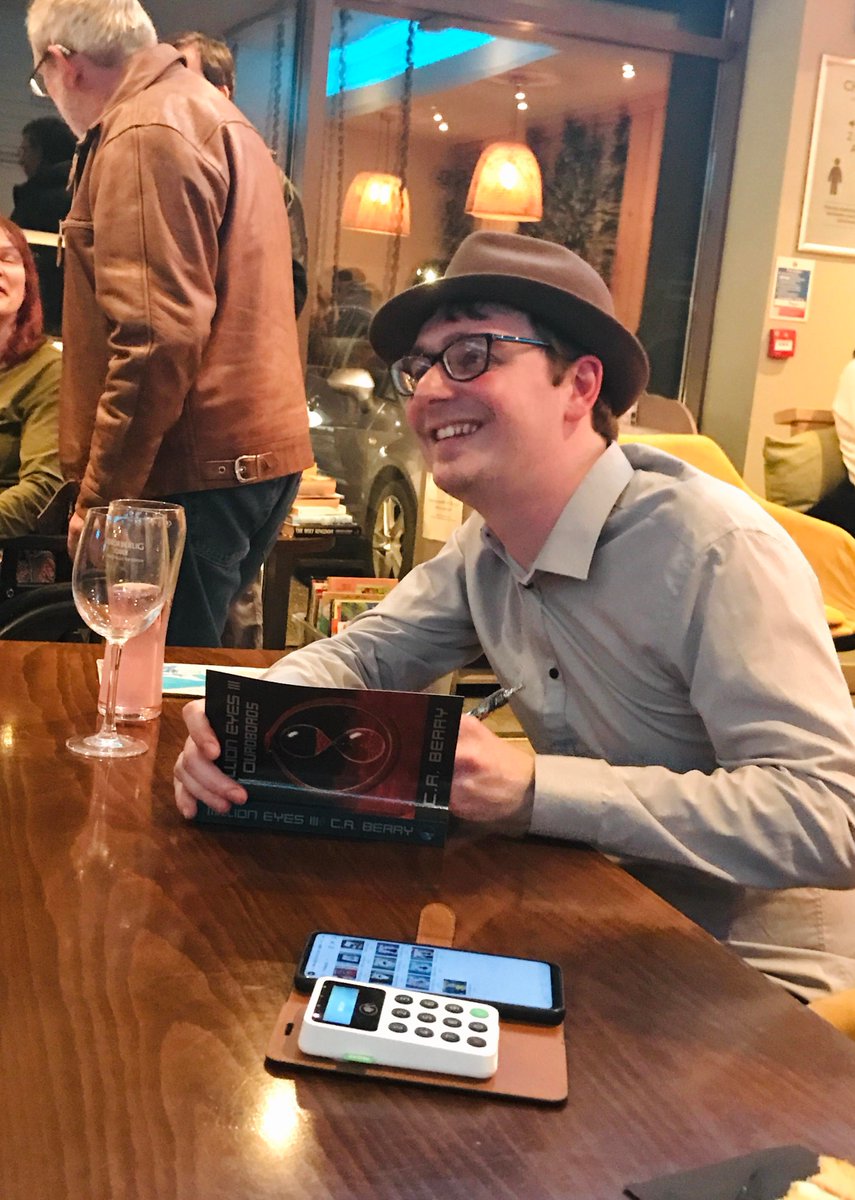 A few photos from last Friday's book launch for Million Eyes III: Ouroboros 🤩