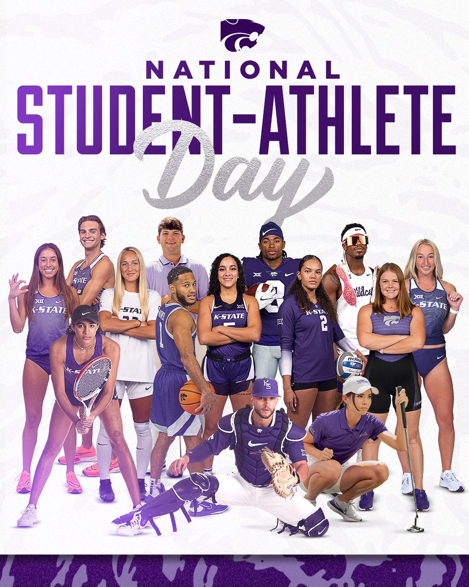 Happy National Student-Athlete Day‼️😼

#KState x Family